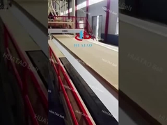 Формирование ремня для панели на основе дерева