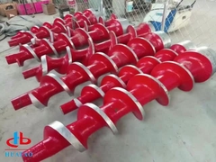 Сцепная винтовая питательная установка