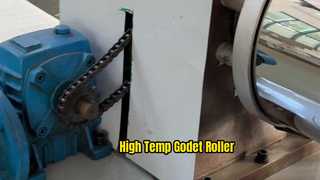 Производство высокотемпературного волокна Godet Roller