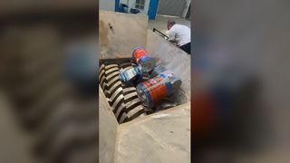Двухвальный металлический барабанный измельчитель для повышения эффективности плавки