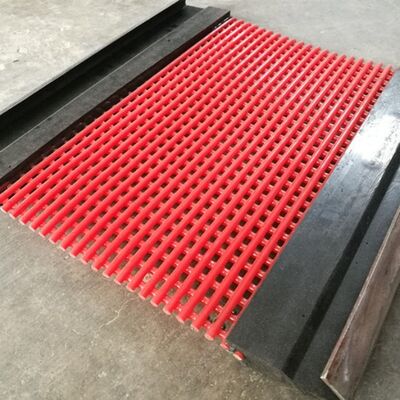 Customized Tufflex Screen with 200% Lifespan and PU-Coated Steel Wire for Mining Applications