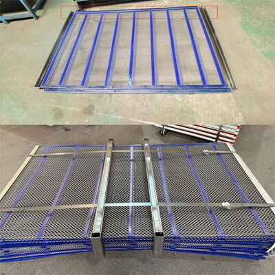 Crusher self cleaning screen mesh with Wrap Edge ‌Vibrating Screen Mesh‌ in Quarrying and Aggregate Processing