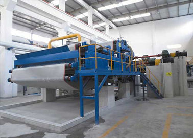 Thickening Washing Paper Pulping Equipment Twin-Net Squeezer For Waste Paper Processing