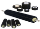 Simple Production Brush Heavy Duty Steel Conveyor Rollers For Printing Industry