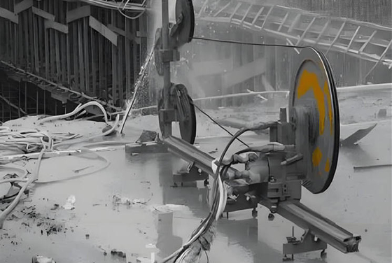 High Speed Hydraulic Concrete Cutting Wire Saw For Stone And Masonry​