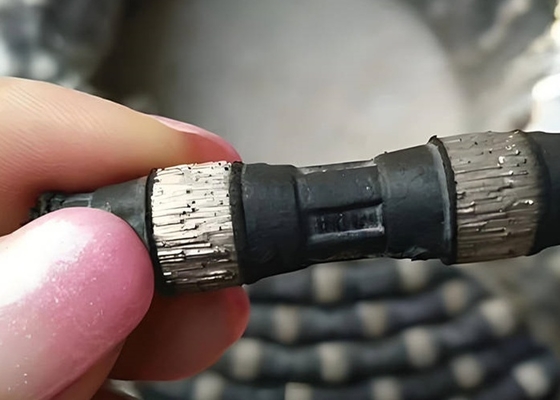 Industrial Diamond Wire Rope Beads For Granite / Marble Quarrying