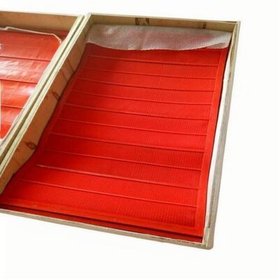 High Frequency Polyurethane Fine Screen Panel 1040*700mm for Mining Screening with 20.0% - 40.6% Open Area TH48-30 Model