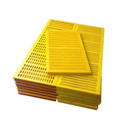 30mm Yellow Polyurethane Screen Mat for Mining with 1.5mm Wire