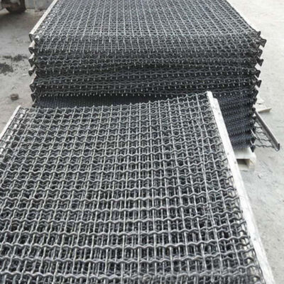 Stainless Steel Woven Self Cleaning Wire Mesh For Wet Or Corrosive Material Separation