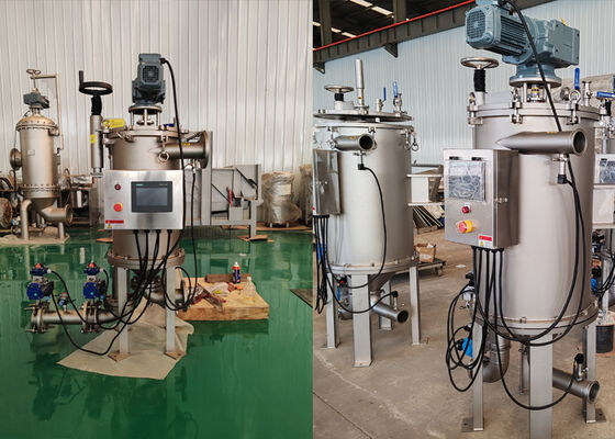 Continuously Operable External Scraper Self-Cleaning Filter