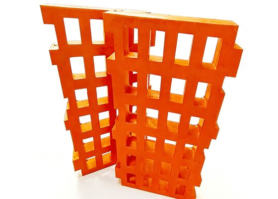 LS SLS Series 300x610mm Wear-Resistant Rubber Screen Panel for Coal Dewatering Applications Technical