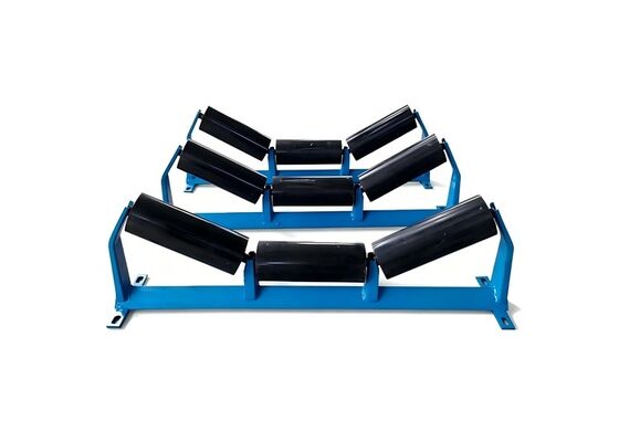 Anti-Adhesion Rubber Disc Idler for Wet Ore Conveying Line