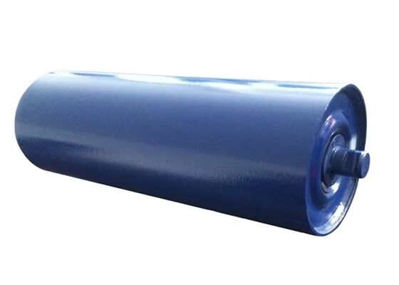 Rubber Disc Conveyor Roller Yellow Ring Wet Sand Conveyor Supporting System