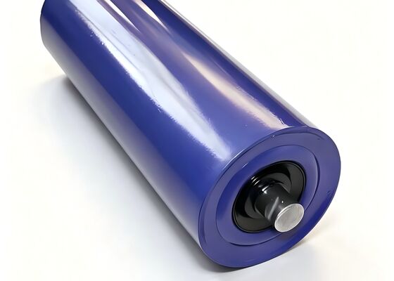 Conveyor Belt Return Idler Rubber Ring Long Service Life Quarry Conveyor Use