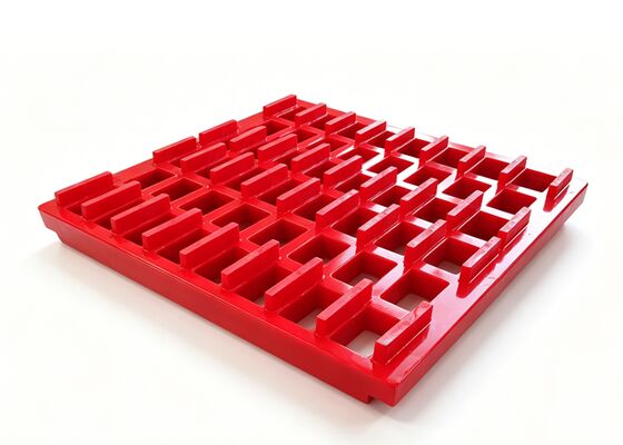 Custom Polyurethane Sieve Plate with Variable Aperture for Ores and Aggregates