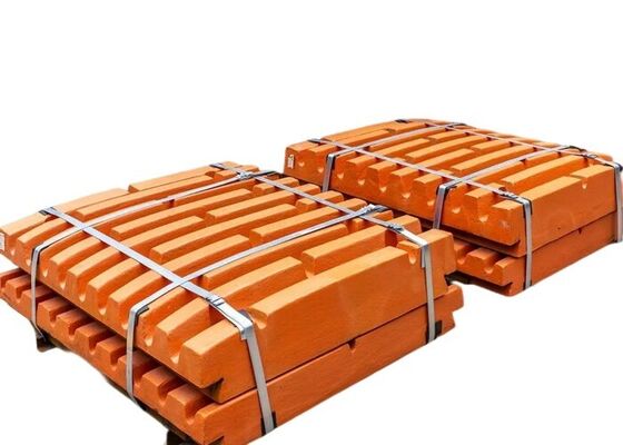Fixed Jaw Plate for Primary Crusher High Tensile Strength Alloy Steel Quarry Wear Component