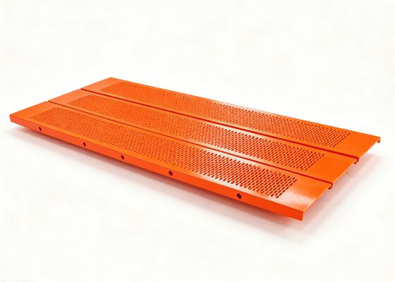 Tapered Hole Polyurethane Screen Mats for Self-Cleaning Aggregate Washing