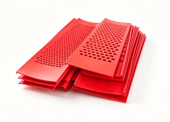 Precise Tapered Aperture PU Fine Screen Panels for 0.2mm Sand Separation