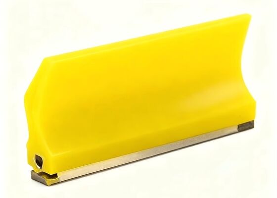 Polyurethane Conveyor Belt Cleaner Flexible Wear Resistant Blade Stone Crusher Use