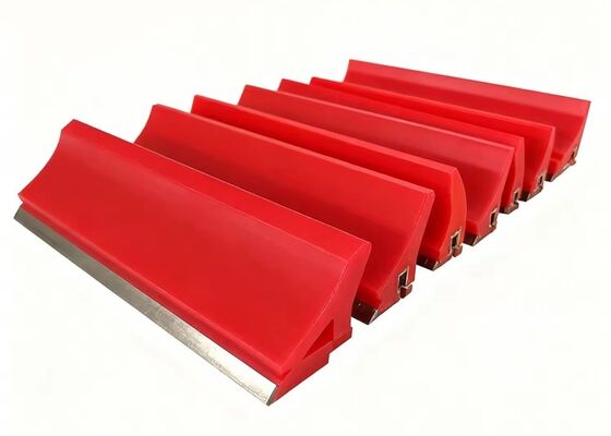 Conveyor Belt PU Cleaner Blade for Aggregate Plant High Elasticity Durable Performance