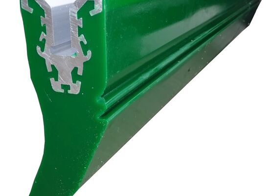 Polyurethane Conveyor Cleaning Blade High Temperature Resistant Industrial Conveyor Use