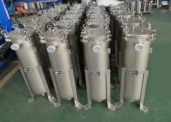 1-45M3 /H Single Bag Filter Housings For Efficient Filtration