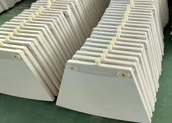 Ceramic Disc Filter Plate High Wear Resistance 7000 Hours Service Life Ore Processing