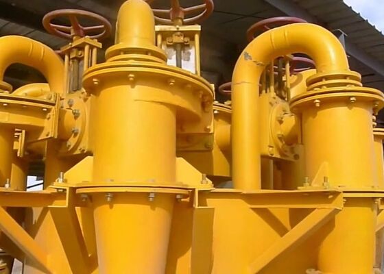 Wear Resistant Mining Hydrocyclone Separator with Centrifugal Separation and 40-100m3/h Capacity
