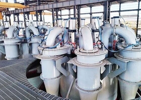 High Hardness PU Lined Hydrocyclone For Heavy Duty Mining Ore Processing
