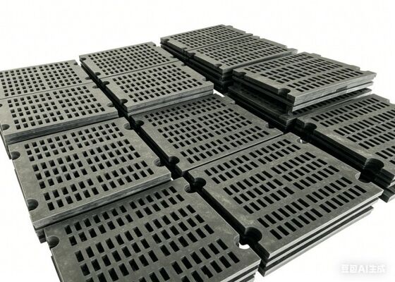 Heavy Duty Rubber Screen Deck for Aggregate Crushing Plants