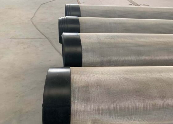 Food-Grade Wire Grommet Screen Transparent PU FDA Compliant 46%-76.4% Open Area