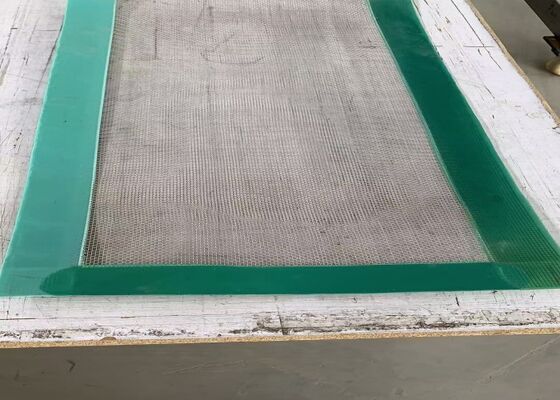 Industrial Grommet Screen Folded Edge 316L Stainless Steel >80°C Chemical Industry