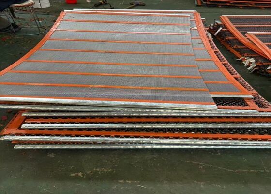 Flexible Wire Self Cleaning Screen Mesh for Aggregate Production