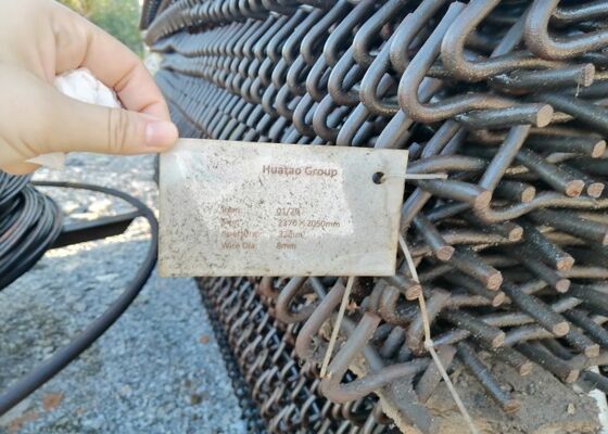 High Wear Resistant High Manganese Steel Woven Wire Mesh for Mining and Quarry Screening