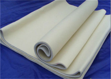 Needle Industrial Felt Fabric 48m Length 2400gsm Weight For Cement Industry