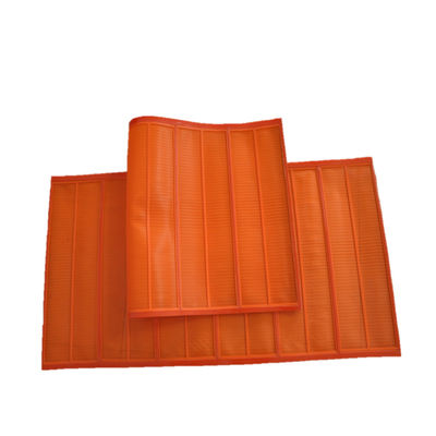 Polyurethane Screen Mesh with 0.045mm Aperture Abrasion Resistant and Anti-Blinding for Silica Sand Screening