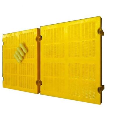Polyurethane Screen Mat with 0.125mm Aperture and 305x305mm Dimension for Sand Dewatering