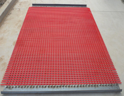 Stainless Core Polyurethane Screen Mesh Lightweight Tufflex Screen with Long Wear Life
