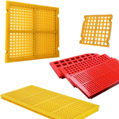 Round Hole Mining Dewatering Polyurethane Vibrating Screen with High Wear Resistance and Oil Water Resistance