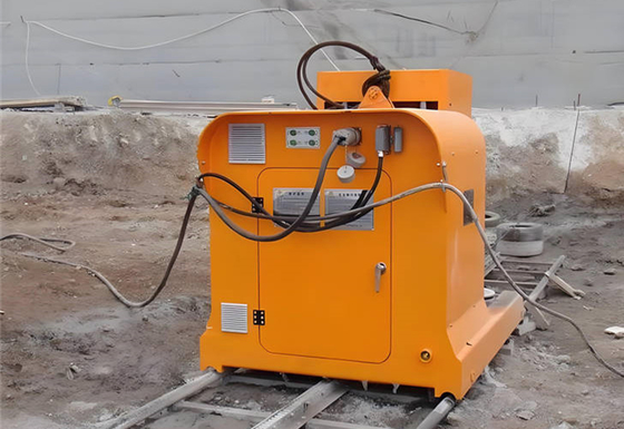 High Efficiency Granite Quarrying Diamond Wire Rope Saw Machine For Granite Mining