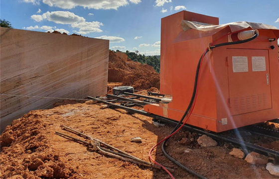 High Speed Stone Cutting Granite Diamond Wire Saw For Quarrying Mining