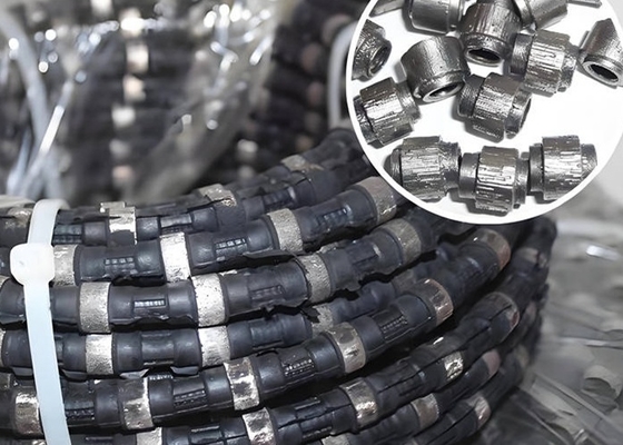 Vacuum Sintered Diamond Wire Saw Beads Anti Wear