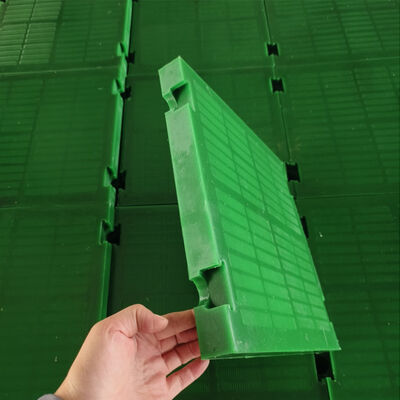 HT Полиуретановая сетка для экрана Новый линейный тип пу вибрирующей сетки для экрана