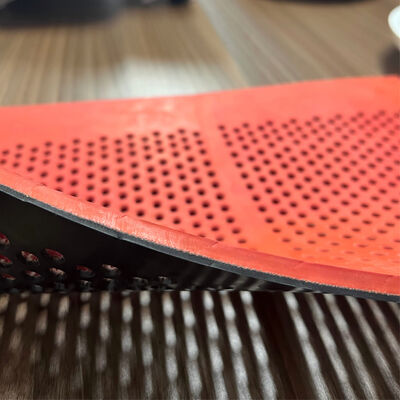 8 мм толщины антизапорный резиновый экранный коврик с прямоугольными отверстиями для сухого мокрого скрининга