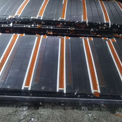 Сельская сетка из нержавеющей стали, самоочищающаяся, с диафрагмой 1 мм-65 мм для применения в горнодобывающей промышленности с высокой производительностью