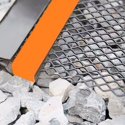 Самоочищающийся арфографический экран из нержавеющей стали с открытием 4-25 мм для скрининга сухого песка и регулируемым размером отверстия