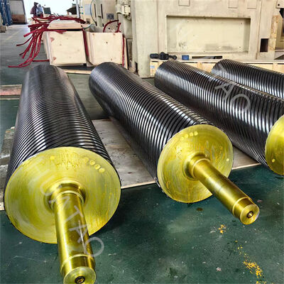 Износостойкий стальной ролик для шлифовки плит МДФ / ХДФ / ОСП / ДСП / фанеры