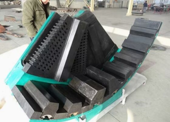 Резиновые футеровки мельниц с превосходной ударопрочностью, высокой стойкостью к истиранию и длительным сроком службы при измельчении руды
