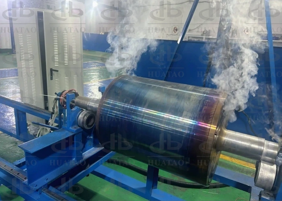 Ролик индукционного нагрева толстой изоляции запертый Темпом для продукции Нонвовен и каландрирования ПТФЭ
