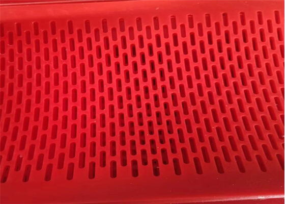 Высокоупругий полиуретановый эластомерный флип-флоп экран с настраиваемым цветом для болтовых и зажимных систем